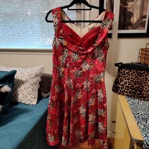 NWT Lindy Bop Ophelia dress, dress US 10